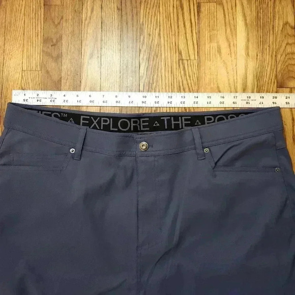 Gerry Men’s Venture Commuter Pant Stretch Fabric Leg Zip Pocket Blue 40 x 29 - Picture 4 of 8